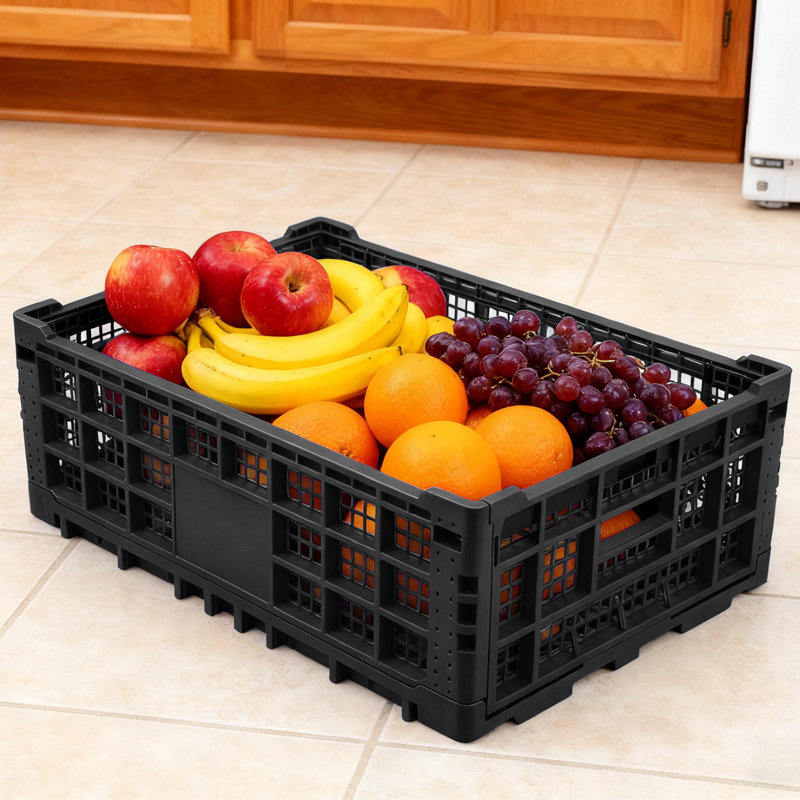 Metro Lane Plastic Decorative Basket
