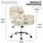 PU Leather Adjustable Office Chair with Black Base-1949649582