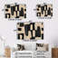 Ensemble de décorations murales géométriques beiges et noires mosaïques Boho-831896763-831896766-831896767