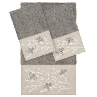 Ensemble de serviettes 3 pièces Braelyn 1BT2HT