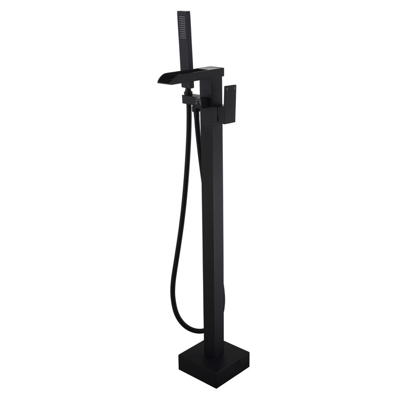 Freestanding Bathtub Faucet with Hand Shower