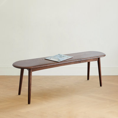 Solid Wood Bench, Oak Soild Wood to Easy installation