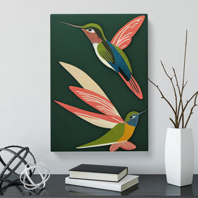 Beckon Hummingbird Unique Vol.1 - Wrapped Canvas