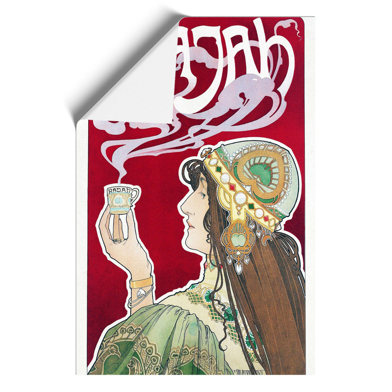 Rajah by Henri Privat-Livemont - No Frame Print, 59cm H x 42cm W x 0.1cm D