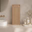 Armoire de salle de bain 12 po avec portes à fermeture douce et fixation flottante pour espaces compacts