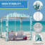 Parasol de plage carré 6 pi 5 po Clairton