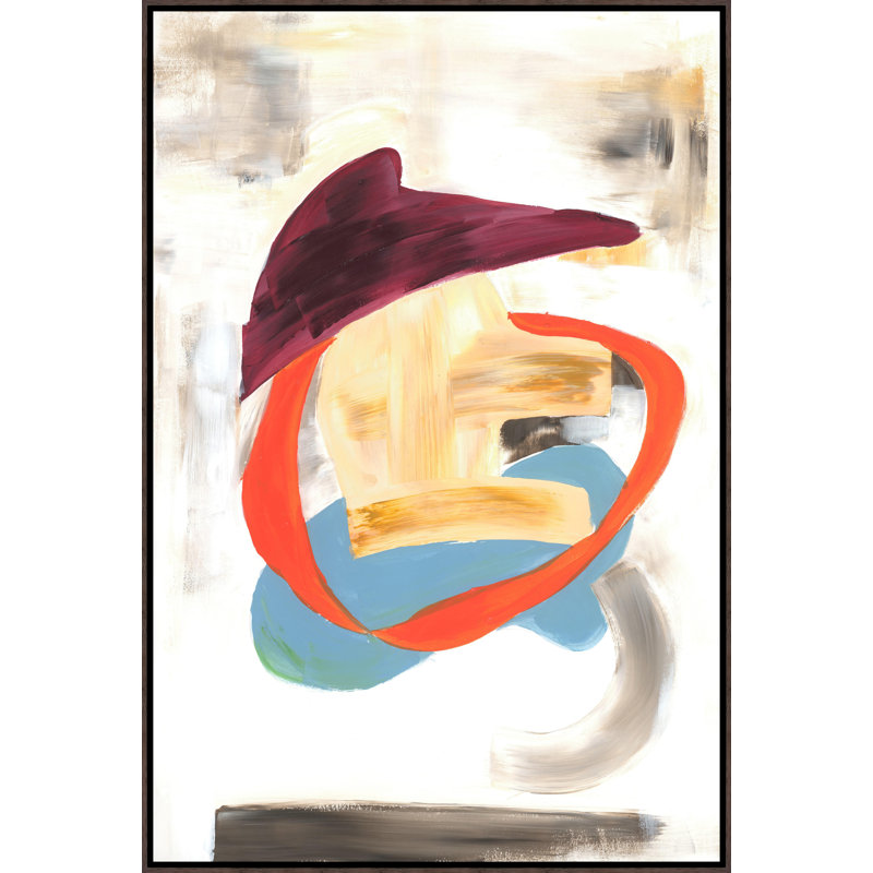 Playground II Painting by Helen Parker, 72.5" H x 48.5" W x 1.5" D, Image Brush Gel