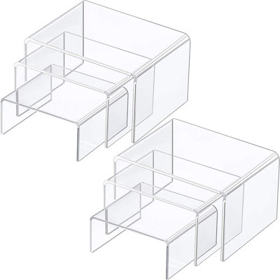 Risers 4.5'' H x 8'' W Plastic Retail Counter