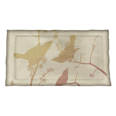 John James Audubon Winged Starling Pillow Sham