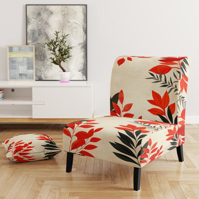 Fauteuil de chambre Abstract Botanicals