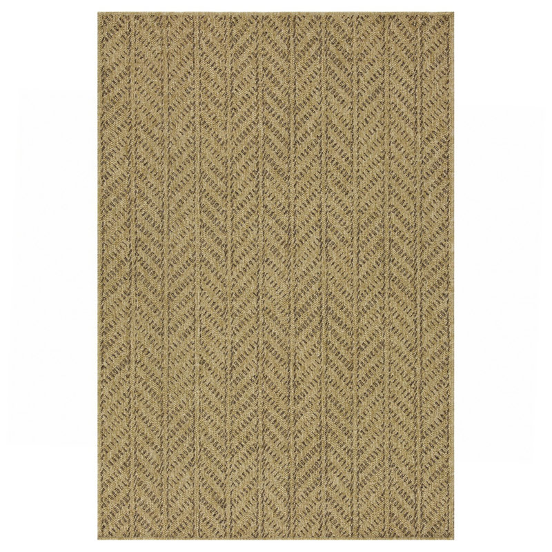Tapis intérieur / extérieur Mocha, Rectangle 5 pi 3 po x 7 pi 3 po