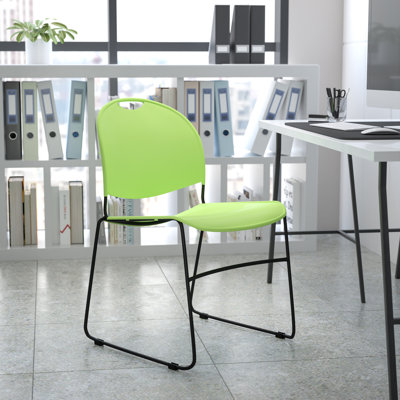 HERCULES Series 880 lb. Capacity Ultra-Compact Stack Chair with Metal Frame