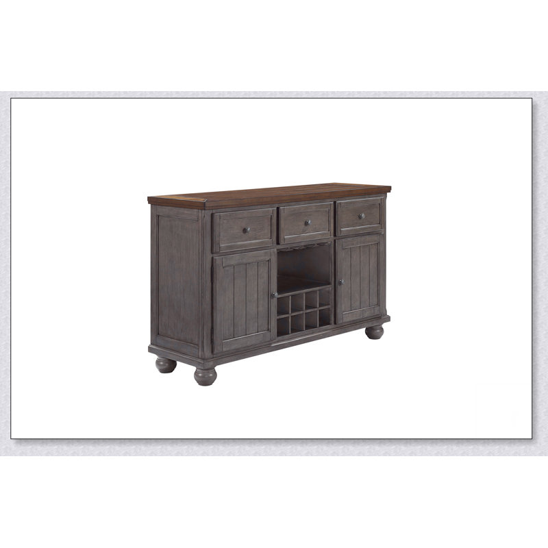 Rustic Two Tone Sever W/ Powerpack