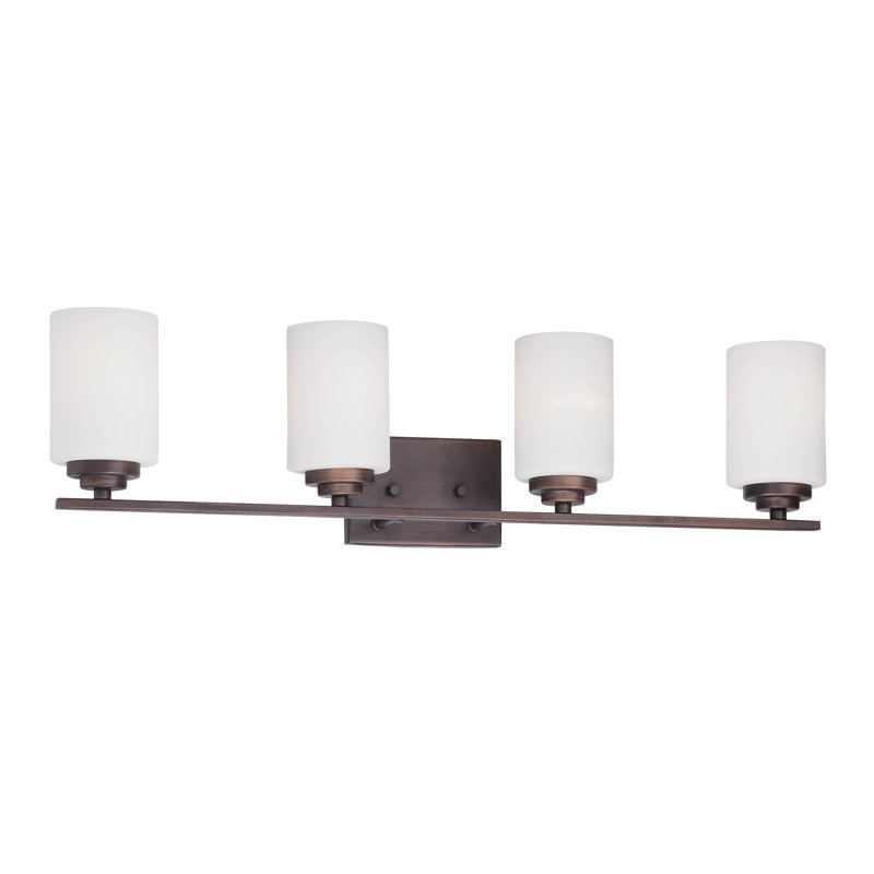 Hester 4 - Light Dimmable Vanity Light, Rubbed Bronze