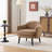 Living Room Corduroy Armchair-1204934594