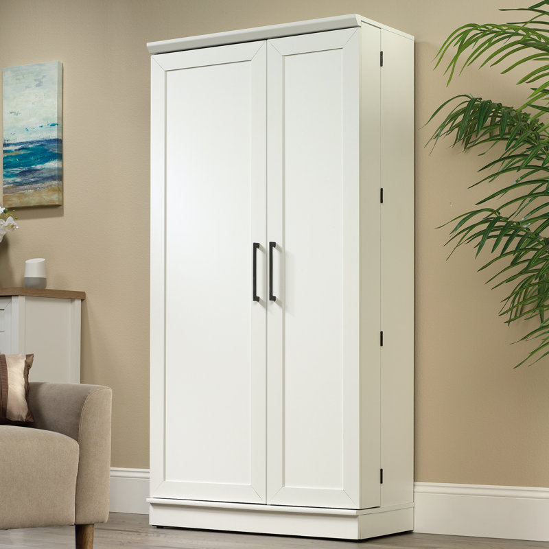 Armoire Carnely, Blanc doux