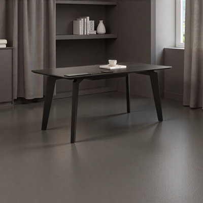 Ash Wood Desk with Solid Legs