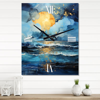 Jemica Aluminum Wall Clock