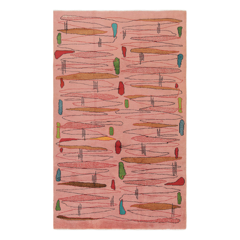 One-of-a-Kind 5'x8'4” Hand Knotted Area Rug