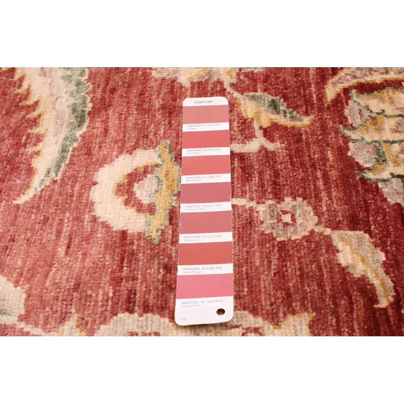 Tapis rouge foncé Chobi Finest 6 pi 6 po x 9 pi 3 po