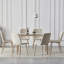 4 -Person Glass Dining Set-1131682478