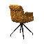 Armonia Fabric Swivel Dining ArmChair-707580600