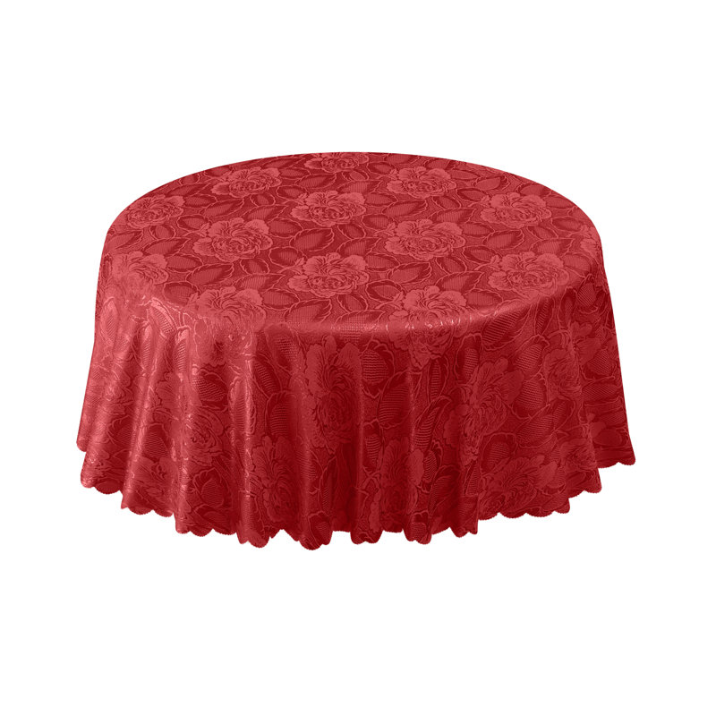 Fareham Tablecloth, Wine, 178" L x 178" D