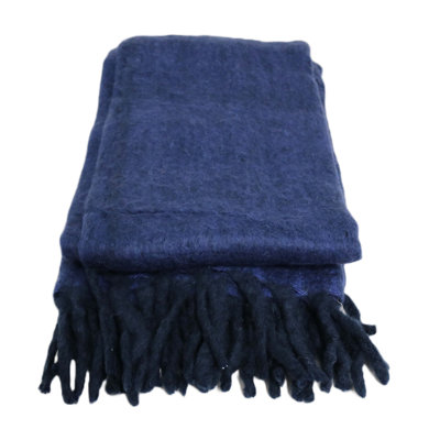 Hidalgo Handwoven Wool Throw Blanket
