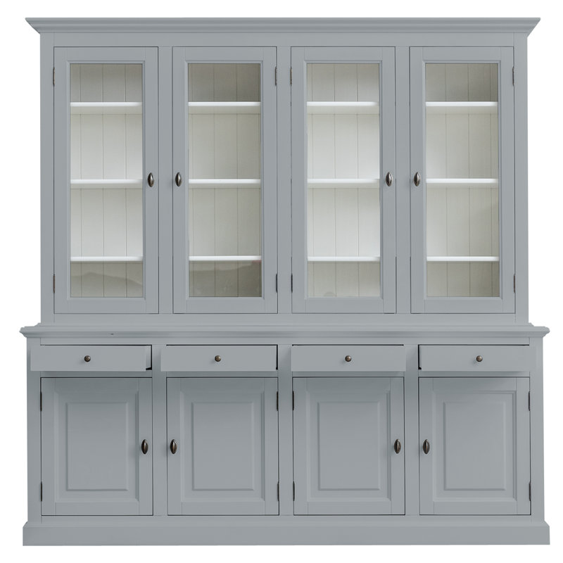 Babak Display Cabinet, Window Grey