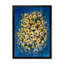 Camomille, fleurs sauvages blanches, bleu - art mural traditionnel sur toile-1016480581-1016480589