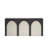 59.06" Black+White Standard Manufactured Reception Desk