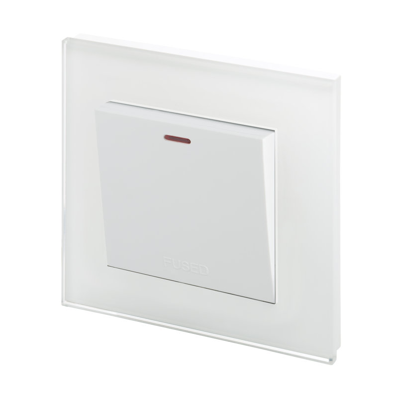 Grimaldo Wall Mounted Socket, White