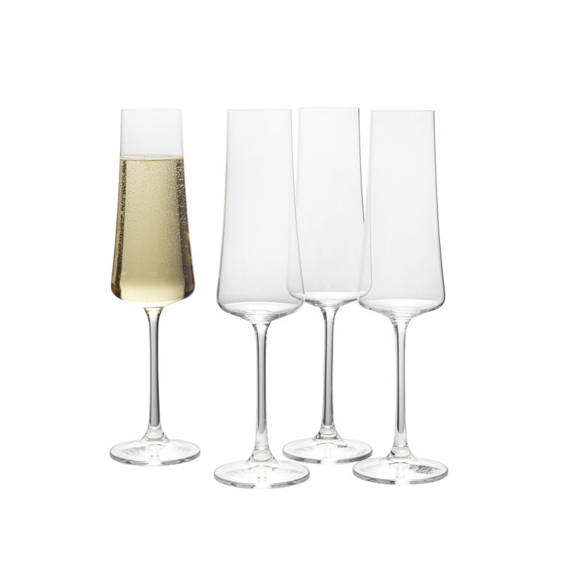 Aline 10 oz. Champagne Flutes