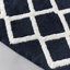 Tapis de bain réversible en microfibre touffetée à poils longs-114233273-114233272