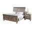 Mobilier de chambre à coucher à deux panneaux avec tête de lit à très grand lit de style moderne et luxueux 1 pièce-2123499476