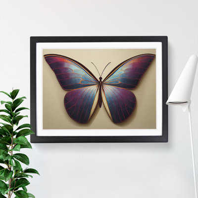 Otherworldly Butterfly - Framed Print