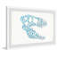 Willam Patterned Dino Skull - Single Picture Frame Painting-37753560