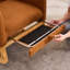Chaise berçante d'appoint avec repose-pieds-651291562