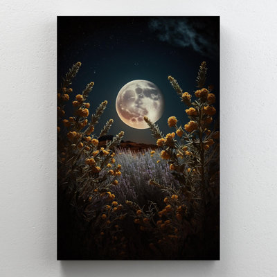" Sage And Bees Under The Mooonlight "