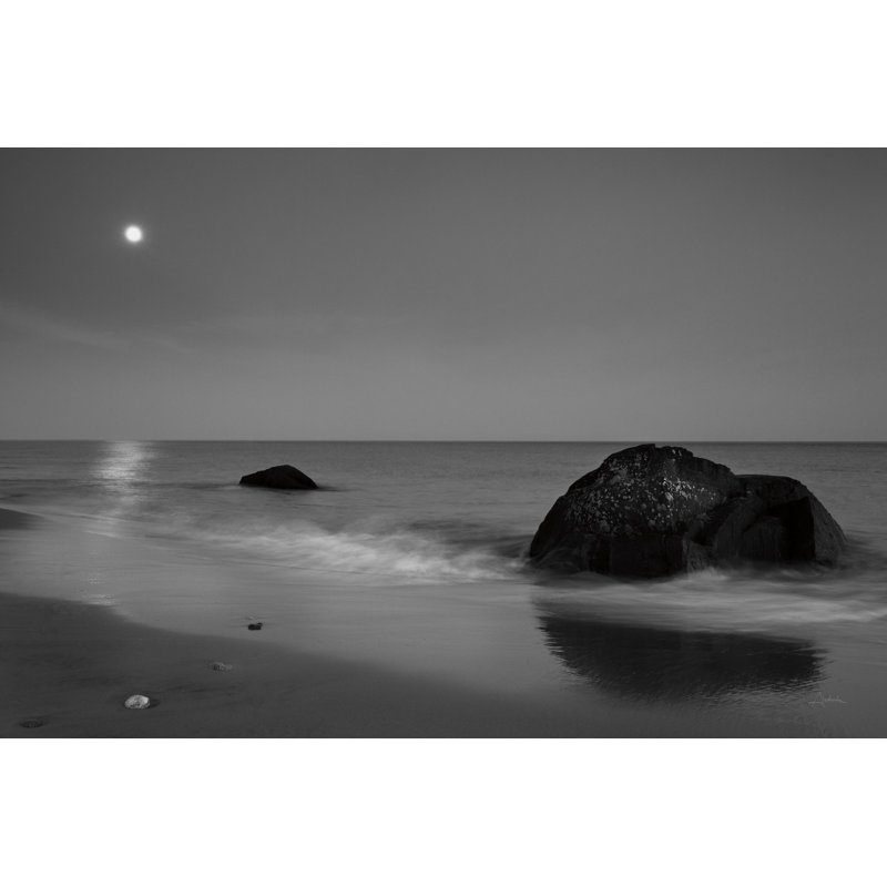 Summer Moon by Aledanda - No Frame Print on Canvas, 61cm H x 91cm W x 3.8cm D