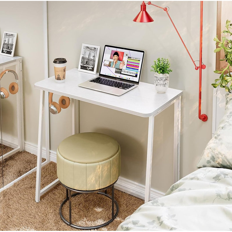 80cm Folding Table, White