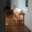 Banc de douche en teck-64289952