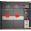Simple And Modern Colour Blocked Wardrobe-647780581