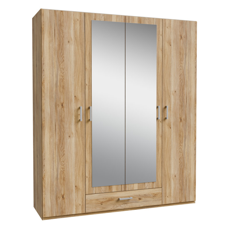 Sugata Manufactured Wood Wardrobe, Mauvella oak