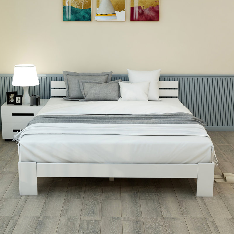 Bed, White
