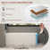 KDK HOME 67” Freestanding Bathtub, Alcove/Back to Wall Acrylic Soaking Tubs with Overflow