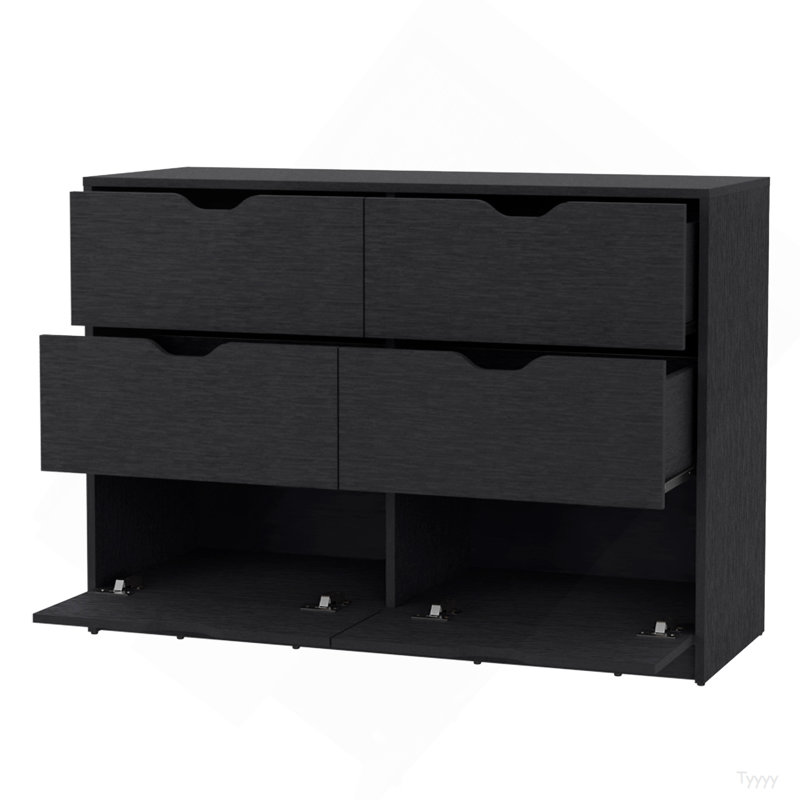 Commode double 4 tiroirs Basilea