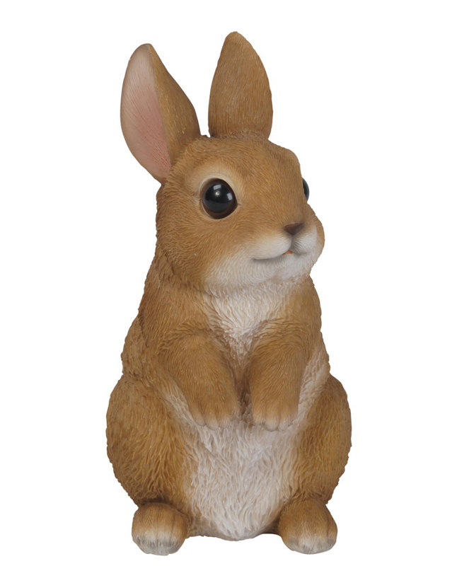 Statue de lapin dressés sur ses pattes
