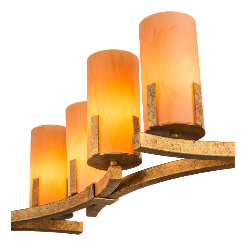 Lustre géométrique 8 lumières ombré Kirchner