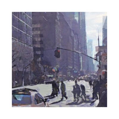 Angles Of New York by Noah Bay - Wrapped Canvas Print